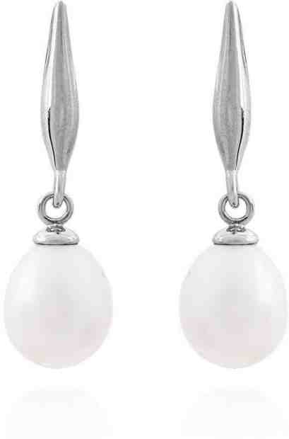 JVD Stříbrné náušnice s pravými perlami SVLE0167SD2P100 + 2 měsíce na vrácení zboží