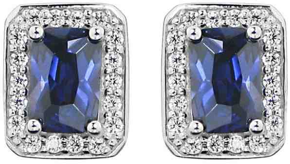 JVD Třpytivé stříbrné náušnice SVLE0147SH8M100 + 2 měsíce na vrácení zboží