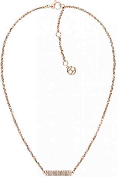 Tommy Hilfiger Bronzový náhrdelník s krystaly TH2780194 + 2 měsíce na vrácení zboží