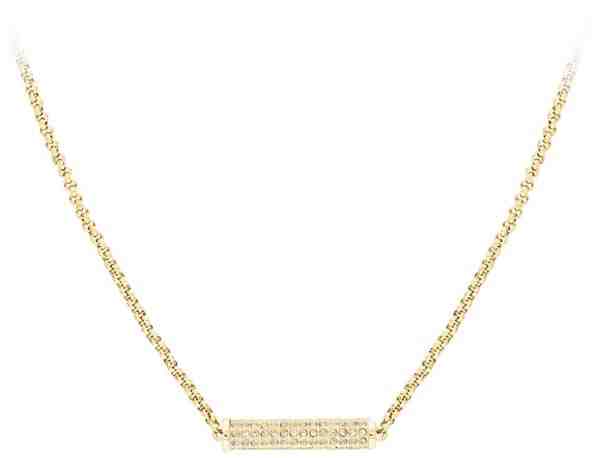 Tommy Hilfiger Pozlacený náhrdelník s krystaly TH2780193 + 2 měsíce na vrácení zboží