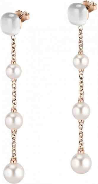 Morellato Dlouhé náušnice Gemma Perla SATC04 + 2 měsíce na vrácení zboží
