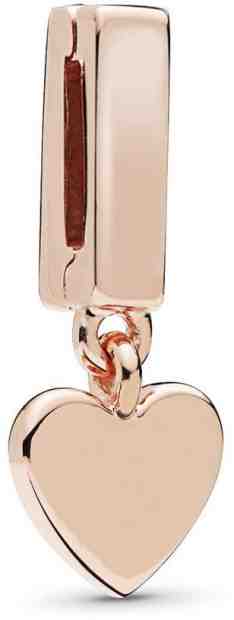 Pandora Růžově pozlacený klip Srdce Reflexions 787643 + 2 měsíce na vrácení zboží