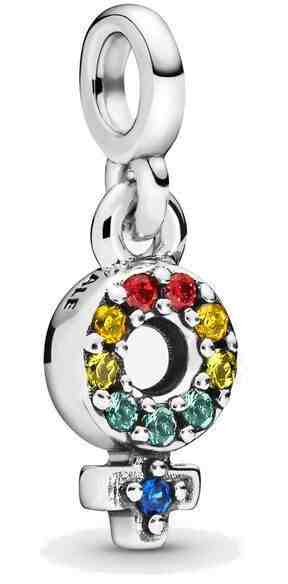 Pandora Stříbrný přívěsek Me Dívka 798382NRGMX + 2 měsíce na vrácení zboží