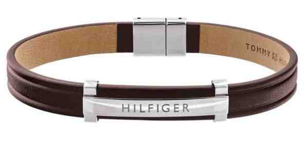 Tommy Hilfiger Stylový hnědý kožený náramek TH2790159 + 2 měsíce na vrácení zboží