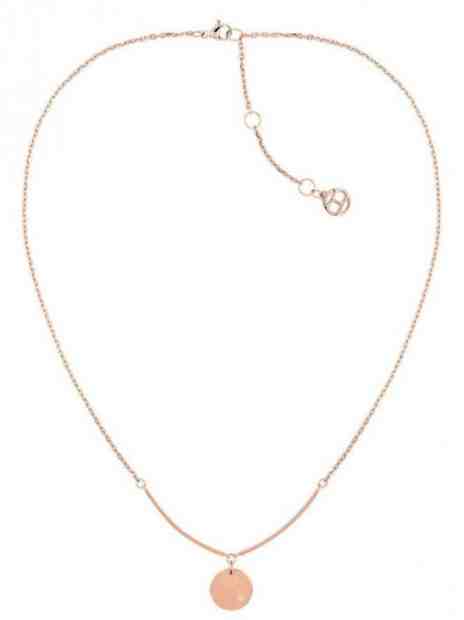 Tommy Hilfiger Stylový pozlacený náhrdelník s přívěskem TH2780281 + 2 měsíce na vrácení zboží