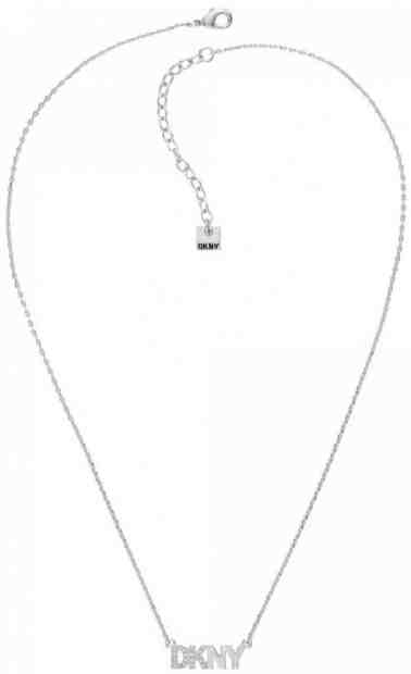 DKNY Stylový náhrdelník s logem Pendant New York 5519994 + 2 měsíce na vrácení zboží