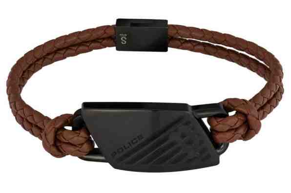 Police Kožený pánský náramek Matobo PJ26559BLB/02 + 2 měsíce na vrácení zboží