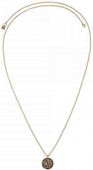 DKNY Dlouhý náhrdelník s logem Token New York 5520026 + 2 měsíce na vrácení zboží