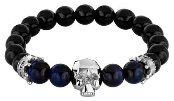 Police Módní náramek s lebkou Corvey PJ26560BSS/01 + 2 měsíce na vrácení zboží