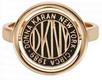 DKNY Stylový prsten s logem Token New York 5520037 52 mm + 2 měsíce na vrácení zboží