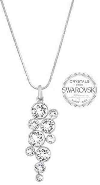 Levien Slušivý náhrdelník Chaton Crystal mix + 2 měsíce na vrácení zboží