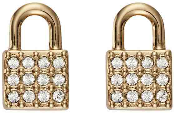 DKNY Třpytivé náušnice Visací zámky The City Street - In Motion 5520120 + 2 měsíce na vrácení zboží