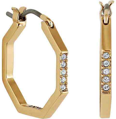 DKNY Stylové oktagonové náušnice Charakter 5548747 + 2 měsíce na vrácení zboží