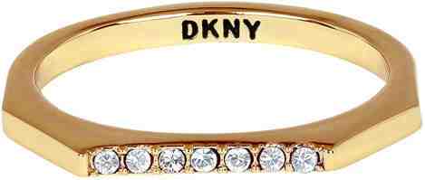 DKNY Stylový oktagonový prsten Charakter 5548758 55 mm + 2 měsíce na vrácení zboží