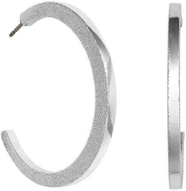 DKNY Kruhové náušnice s třpytivým okrajem Charakter 5548781 + 2 měsíce na vrácení zboží