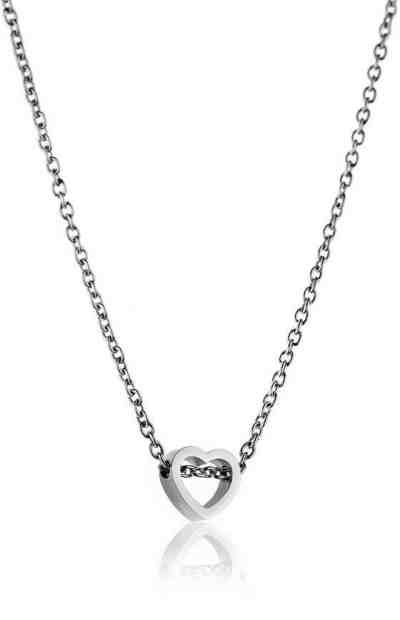 Emily Westwood Ocelový náhrdelník se srdíčkem WN1003S + 2 měsíce na vrácení zboží