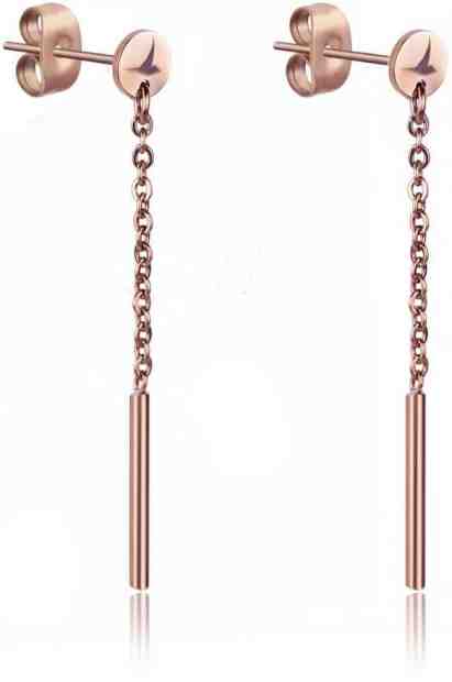 Emily Westwood Dlouhé ocelové náušnice WE1007R + 2 měsíce na vrácení zboží