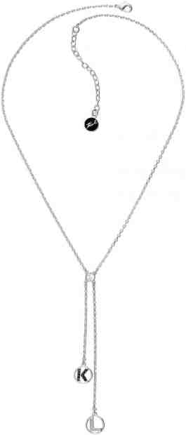 Karl Lagerfeld Náhrdelník s dvojitým přívěskem 5483692 + 2 měsíce na vrácení zboží