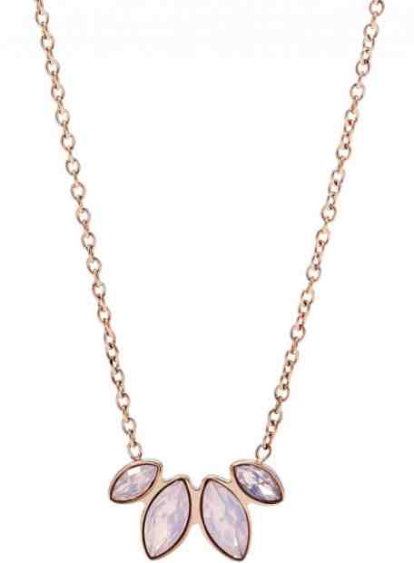 Fossil Náhrdelník s třpytivými krystaly JF02847791 + 2 měsíce na vrácení zboží