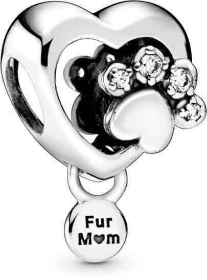 Pandora Stříbrný přívěsek Tlapka pro maminku 798873C01 + 2 měsíce na vrácení zboží