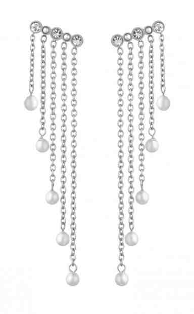 Liu.Jo Ocelové náušnice s krystaly LJ1478 + 2 měsíce na vrácení zboží