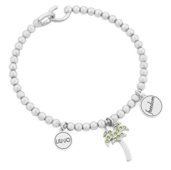 Liu.Jo Ocelový náramek s palmou LJ1487 + 2 měsíce na vrácení zboží