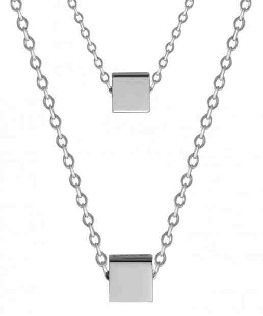 Troli Dvojitý ocelový náhrdelník Love + 2 měsíce na vrácení zboží