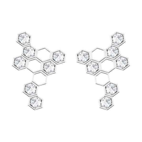 Preciosa Luxusní náušnice Lumina 5299 00 + 2 měsíce na vrácení zboží