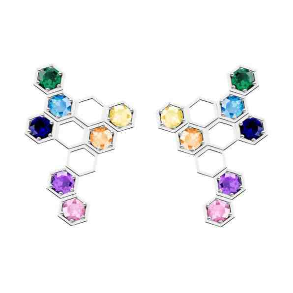 Preciosa Luxusní náušnice Lumina 5299 70 + 2 měsíce na vrácení zboží