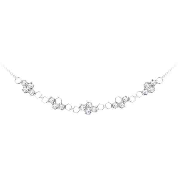 Preciosa Jemný stříbrný náhrdelník Lumina 5300 00 + 2 měsíce na vrácení zboží