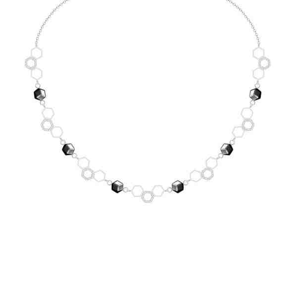 Preciosa Ocelový náhrdelník s křišťálem Honeygon 7380 48 + 2 měsíce na vrácení zboží