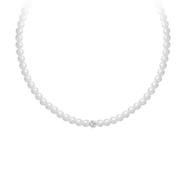 Preciosa Perličkový náhrdelník Velvet Pearl Preciosa 2218 01 + 2 měsíce na vrácení zboží