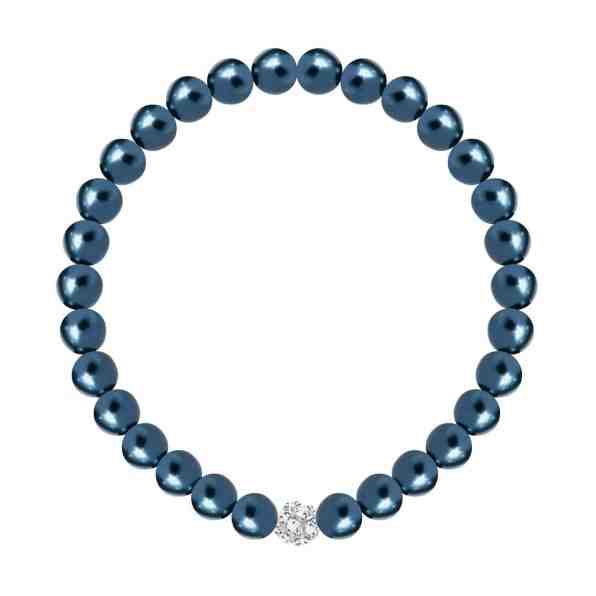 Preciosa Perličkový náramek Velvet Pearl 2219 47 + 2 měsíce na vrácení zboží