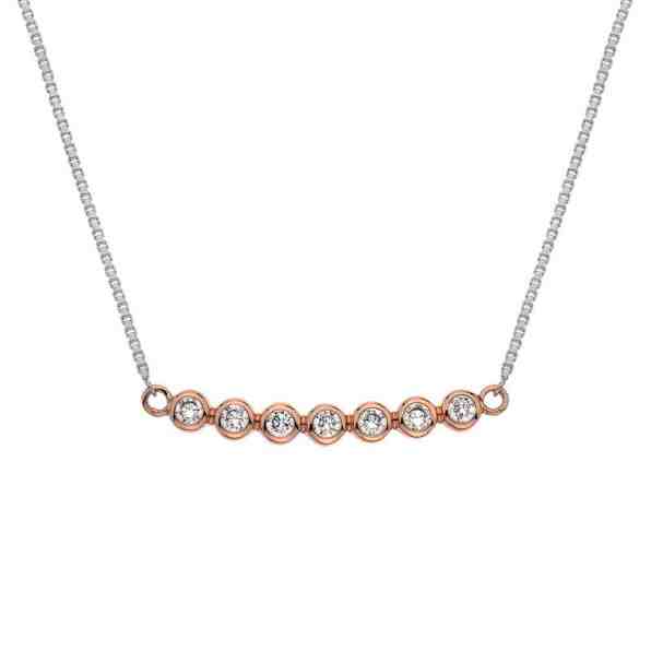 Hot Diamonds Bicolor stylový náhrdelník Emozioni Luminoso EN005 + 2 měsíce na vrácení zboží