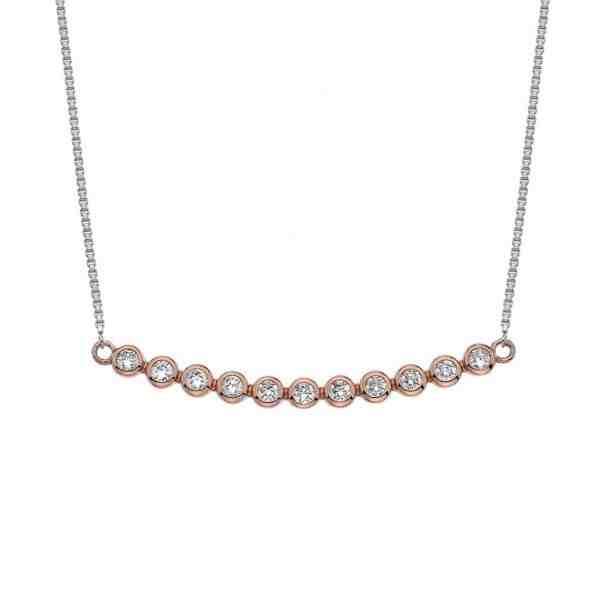 Hot Diamonds Bicolor stylový náhrdelník Emozioni Luminoso EN003 + 2 měsíce na vrácení zboží