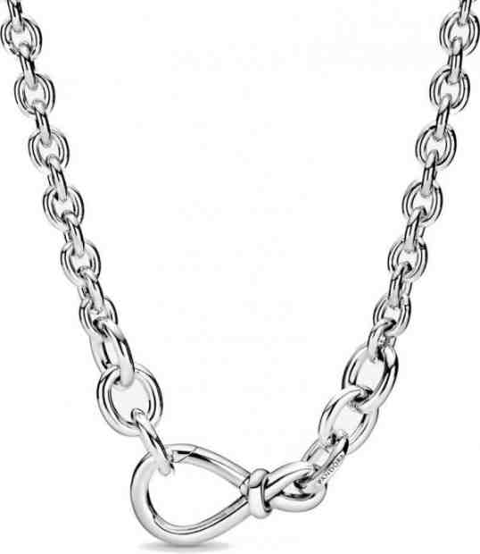 Pandora Masivní stříbrný náhrdelník Nekonečno 398902C00-50 + 2 měsíce na vrácení zboží