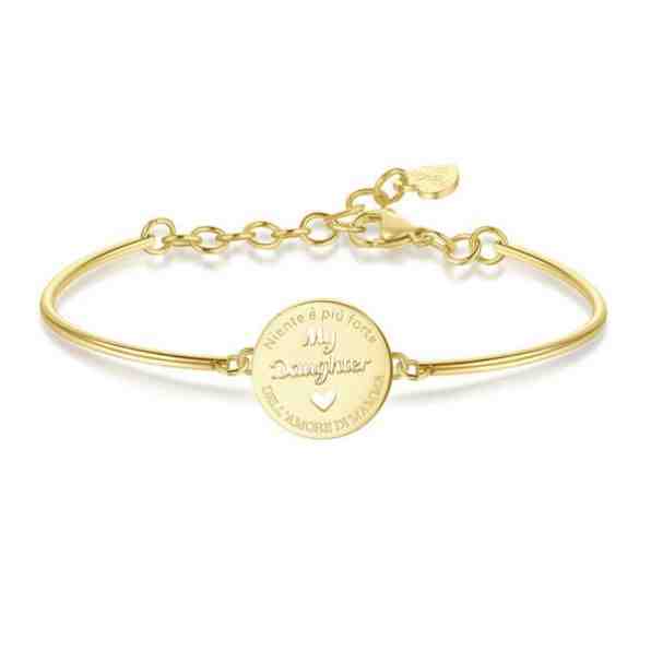 Brosway Moderní pozlacený ocelový náramek Chakra BHK436 + 2 měsíce na vrácení zboží