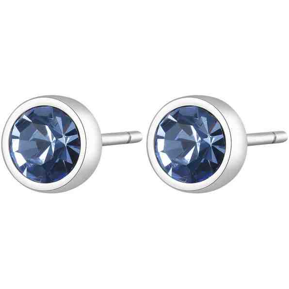 S`Agapõ Ocelové náušnice s krystaly CLICK SCK23 + 2 měsíce na vrácení zboží