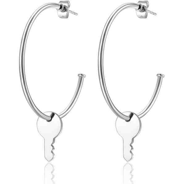 S`Agapõ Kruhové náušnice Hidden SHD22 + 2 měsíce na vrácení zboží