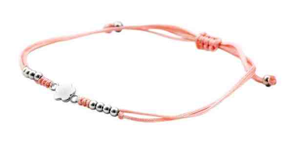 Beneto Šňůrkový náramek s květinou AGB372 + 2 měsíce na vrácení zboží