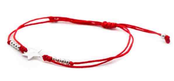 Beneto Šňůrkový náramek s hvězdou AGB384 + 2 měsíce na vrácení zboží