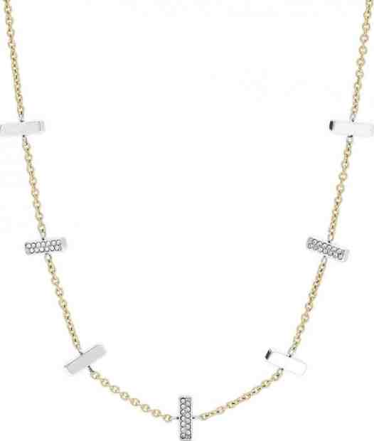 Fossil Bicolor náhrdelník JF03287998 + 2 měsíce na vrácení zboží