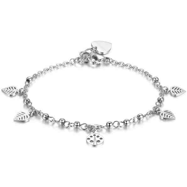 S`Agapõ Kotníkový náramek s přívěsky Haiti SHT49 + 2 měsíce na vrácení zboží