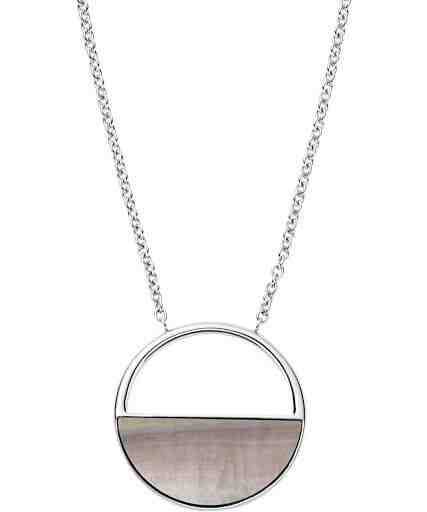 Skagen Ocelový náhrdelník s perletí SKJ1119040 + 2 měsíce na vrácení zboží