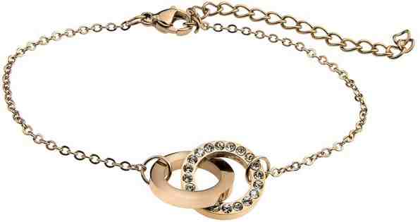 Victoria Walls Stylový ocelový náramek VB1068G + 2 měsíce na vrácení zboží