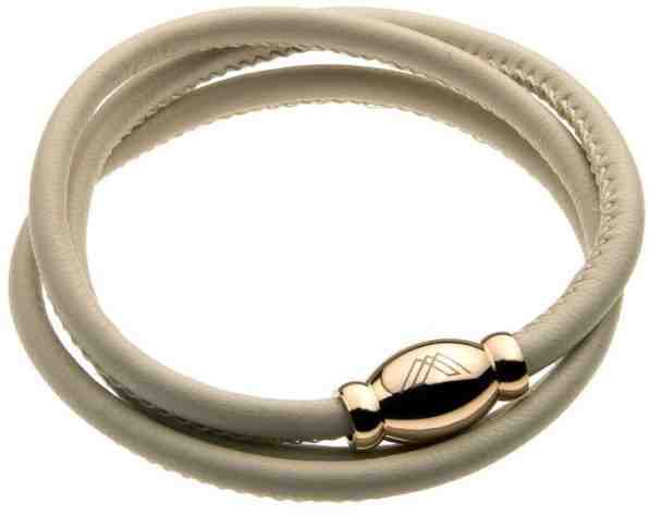 Victoria Walls Trojitý kožený náramek VB1076G + 2 měsíce na vrácení zboží