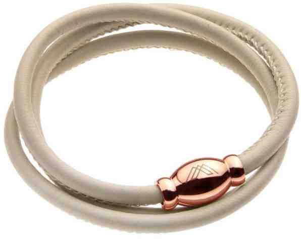 Victoria Walls Trojitý kožený náramek VB1076R + 2 měsíce na vrácení zboží