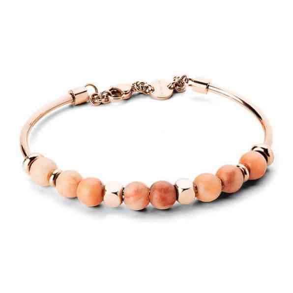 Brosway Růžově zlacený ocelový náramek Très Jolie BTJMP025 + 2 měsíce na vrácení zboží