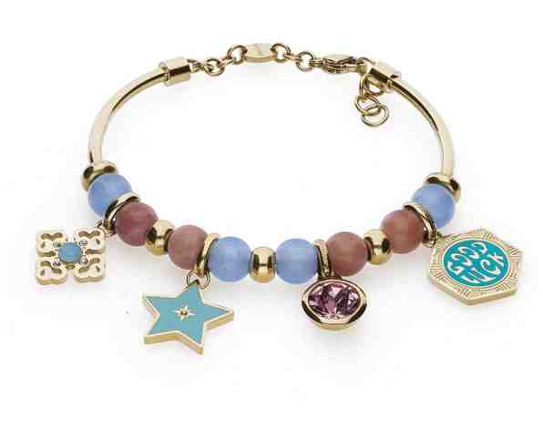 Brosway Ocelový náramek s přívěsky Très Jolie BTJMS869 + 2 měsíce na vrácení zboží