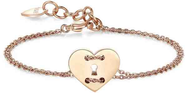 S`Agapõ Ocelový náramek Be My Always SBM43 + 2 měsíce na vrácení zboží